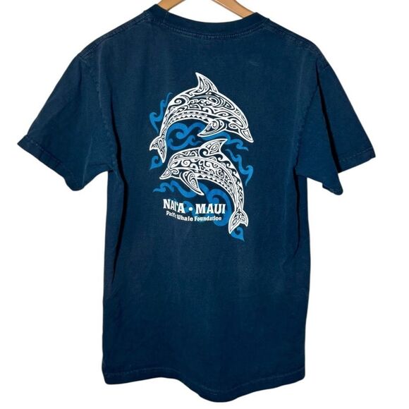 Alstyle Other - Vintage Y2K Alstyle Nai’a Maui Pacific Whale Foundation Tribal Tshirt Men’s Med